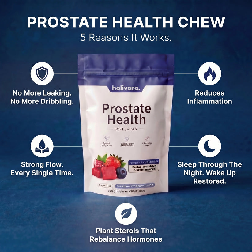 holivaro prostate health soft chews