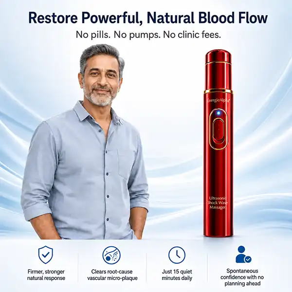 ÉnergieAlpha® Ultrasonic Shock Wave Massager