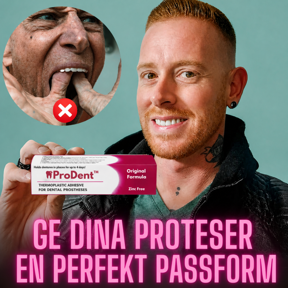 ProDent™ zinkfri protesfixering för daglig användning
