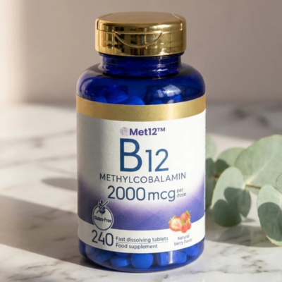 Met12™ vegan-friendly B12 tablets