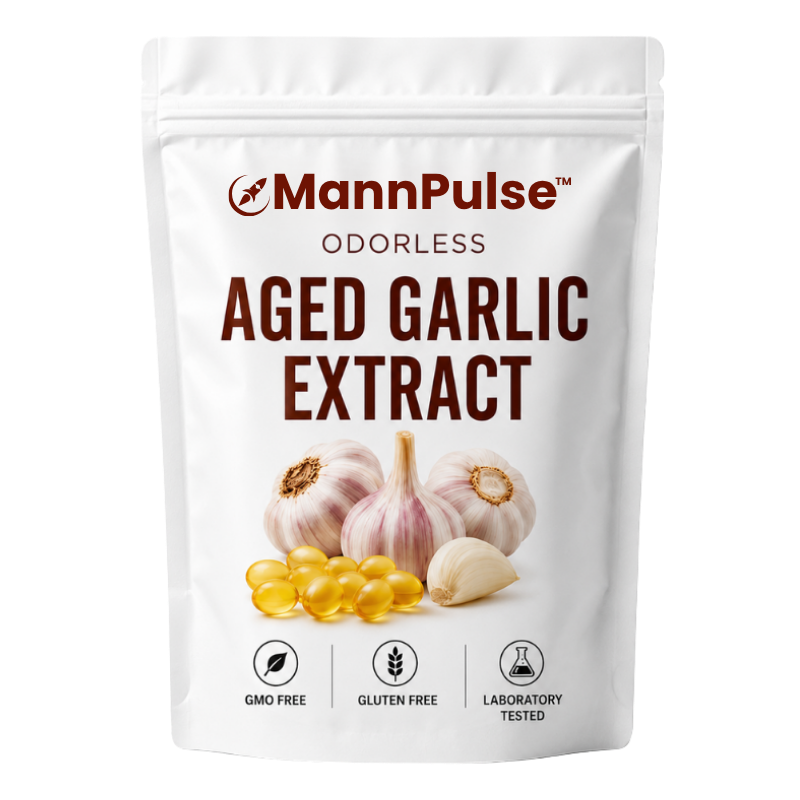 MannPulse™ daily aged garlic softgels