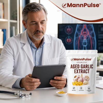 MannPulse™ softgel supplement for men aged 40+