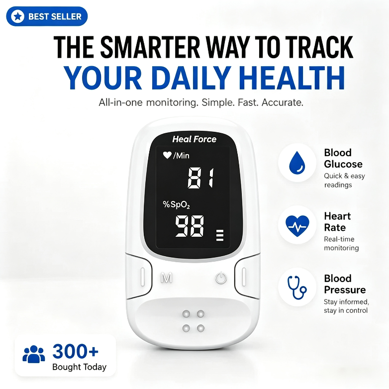 Aurae fingertip sensor monitor with voice prompts