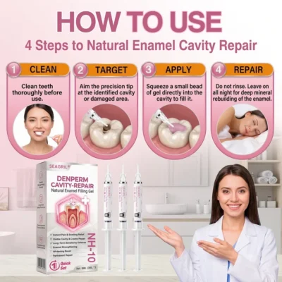 SEAGRIL® DenPerm gel for cavities, micro-cracks, and exposed dentin