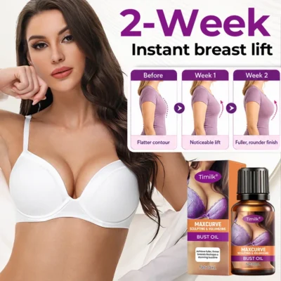 Timilk® lightweight non-sticky bust oil