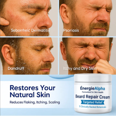 ÉnergieAlpha cream for skin beneath facial hair