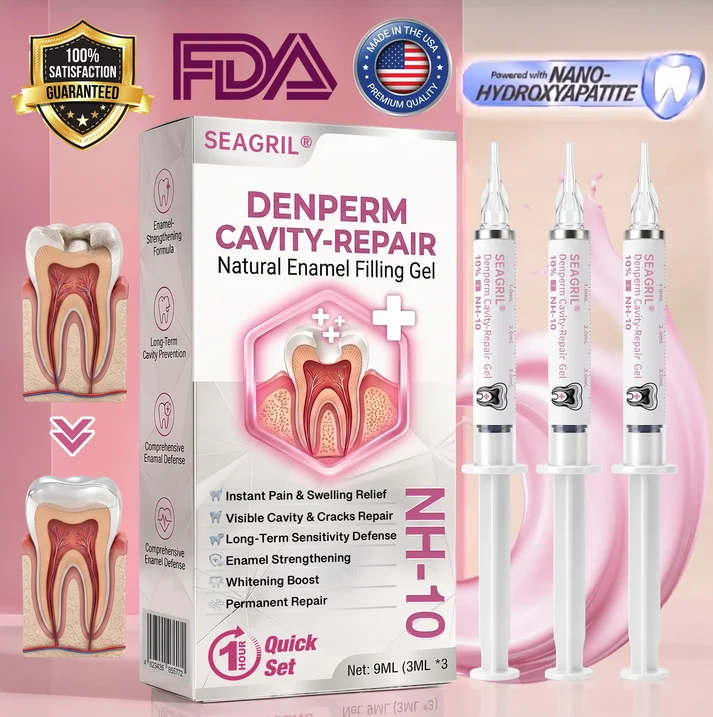 SEAGRIL® DenPerm oral-care gel with nano-hydroxyapatite