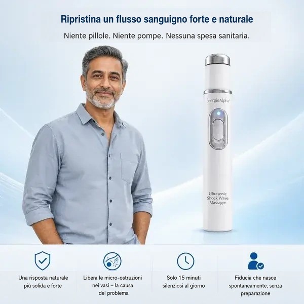 ÉnergieAlpha® dispositivo ultrasonico con comando a pulsante unico