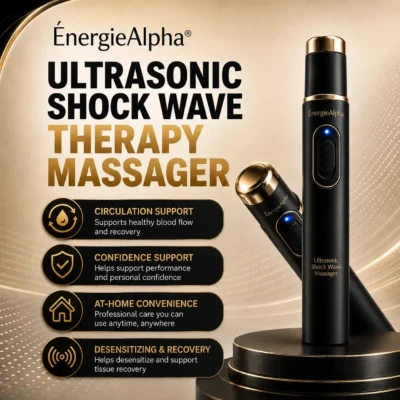ÉnergieAlpha® acoustic body massager for home use