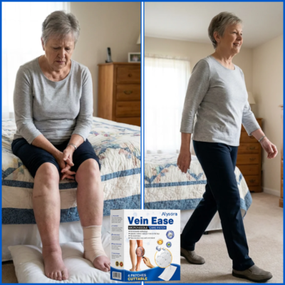 Alysora™ overnight vein care patch for heavy and aching legs
