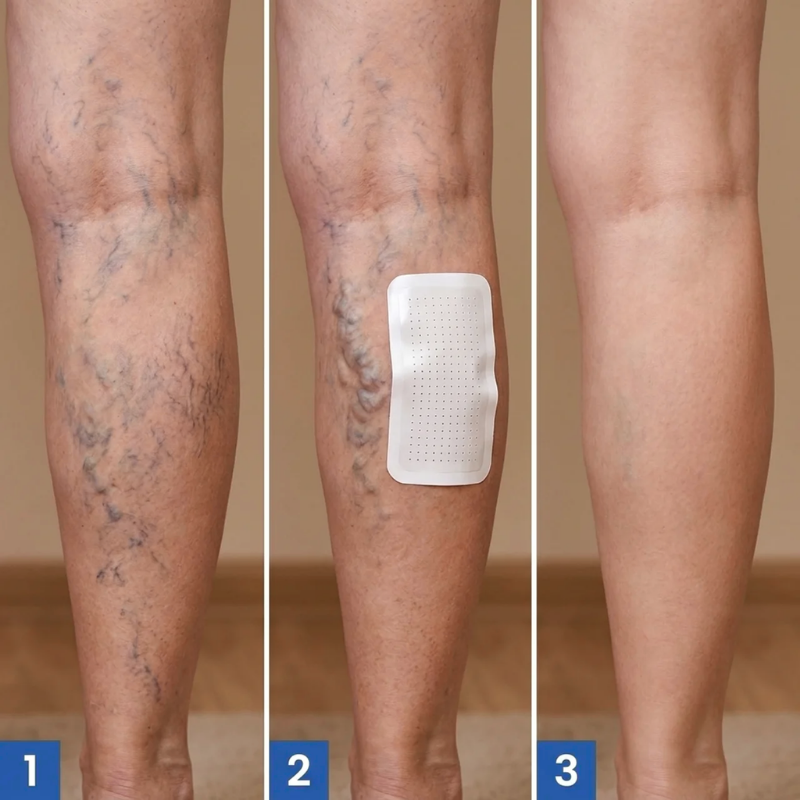 Alysora™ microneedle vein patch designed to support healthy circulation