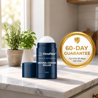 CircuFlow™ botanical roll-on for heavy and tired-feeling legs