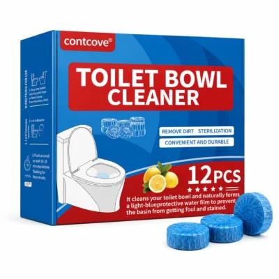 Contcove drop-in tablets for everyday toilet bowl maintenance