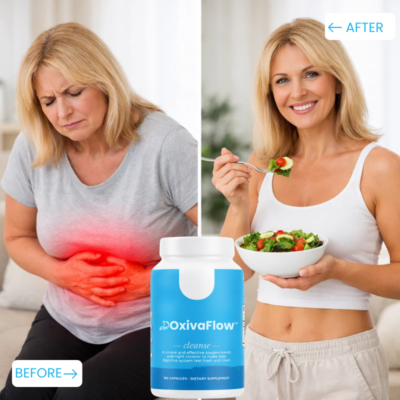 OxivaFlow™ evening bowel-support supplement