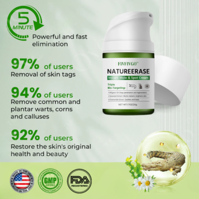 Fivfivgo NatureErase topical skincare cream for targeted spot care