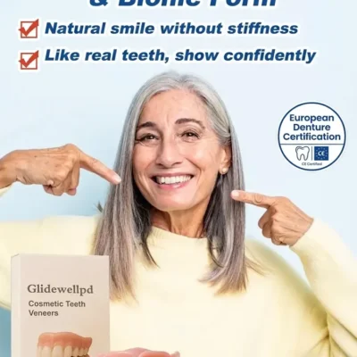Glidewellpd removable full dentures for at-home wear