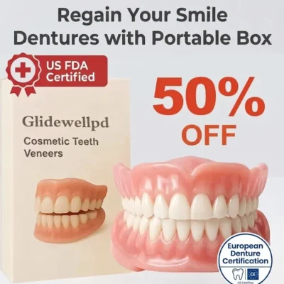 Glidewellpd natural-looking cosmetic dentures