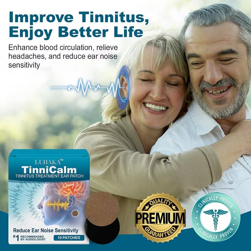 Luhaka™ TinniCalm patch for behind-ear application