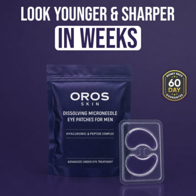 Oros under-eye patches with hyaluronic acid and peptides