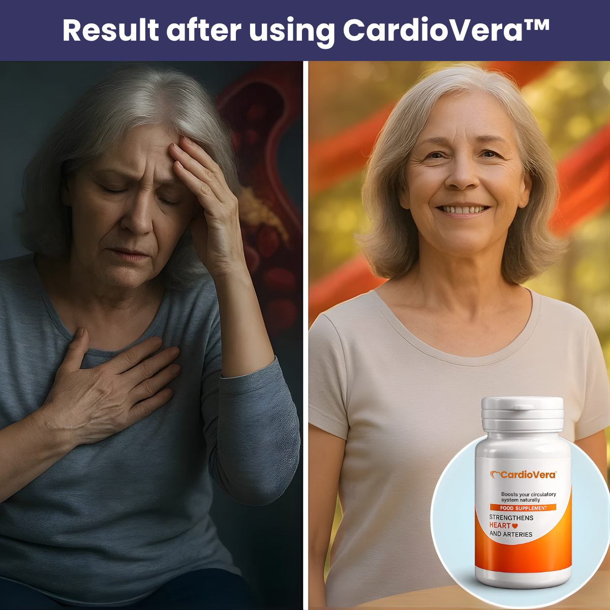 CardioVera ready-to-use daily capsule