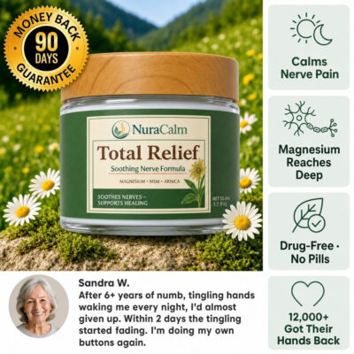 NuraCalm Total Relief Cream with arnica and vitamin B6