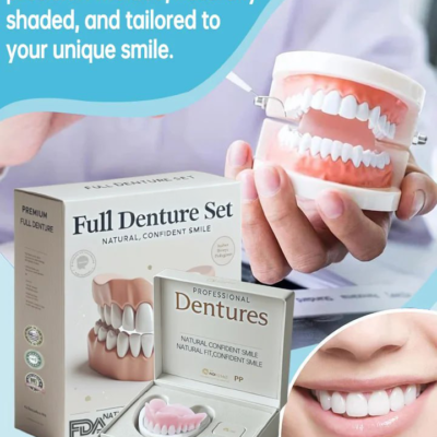 Hidone remouldable denture set