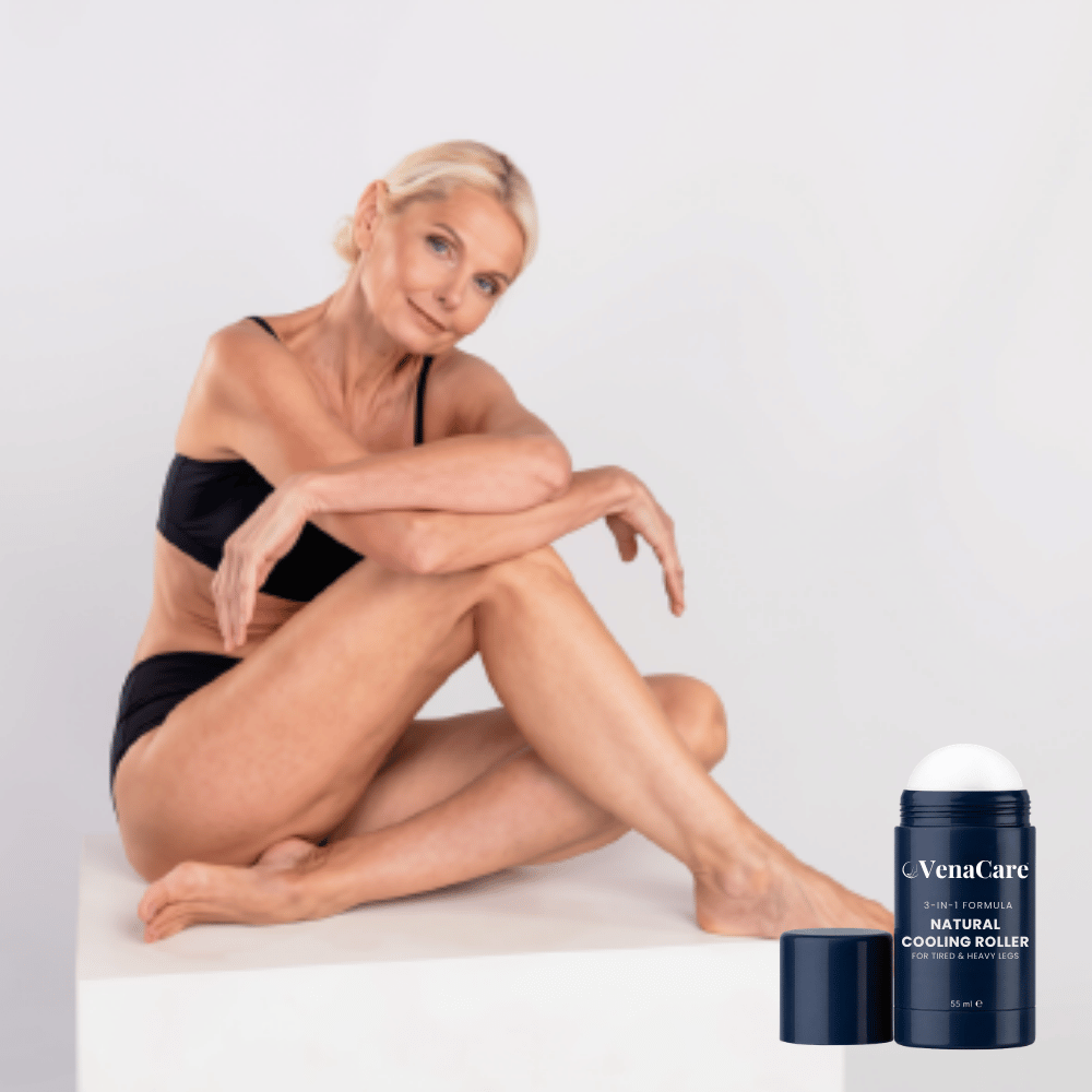 VenaCare™ leg-care roll-on with Centella asiatica and gotu kola