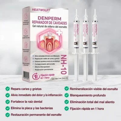 HEATWOLF DenPerm gel con complejo de IPMP y zinc