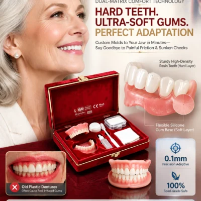 Warm-Water Mouldable Denture Set