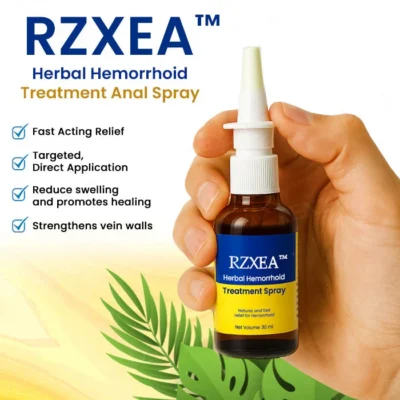 RZXEA anal spray with pump dispenser and 360-degree valve