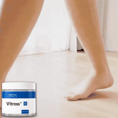 Vitross cream for massage onto calves and ankles