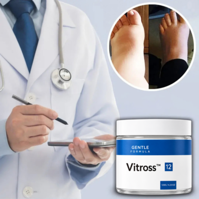 Vitross cream jar closed after application