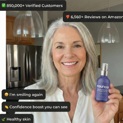 Reunoa topical skin care serum for the arms and legs