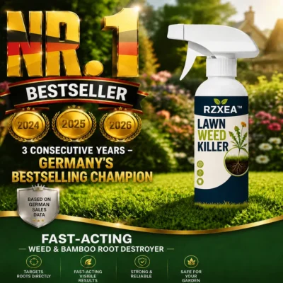 RZXEA weed killer with container and spray control together