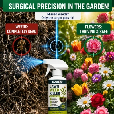 RZXEA handheld spray bottle for unwanted vegetation