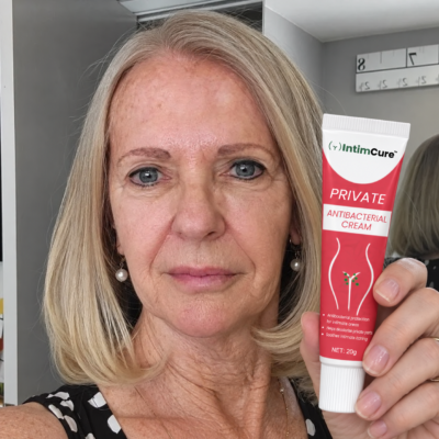 IntimCure topical cream intended for women's intimate-care routines