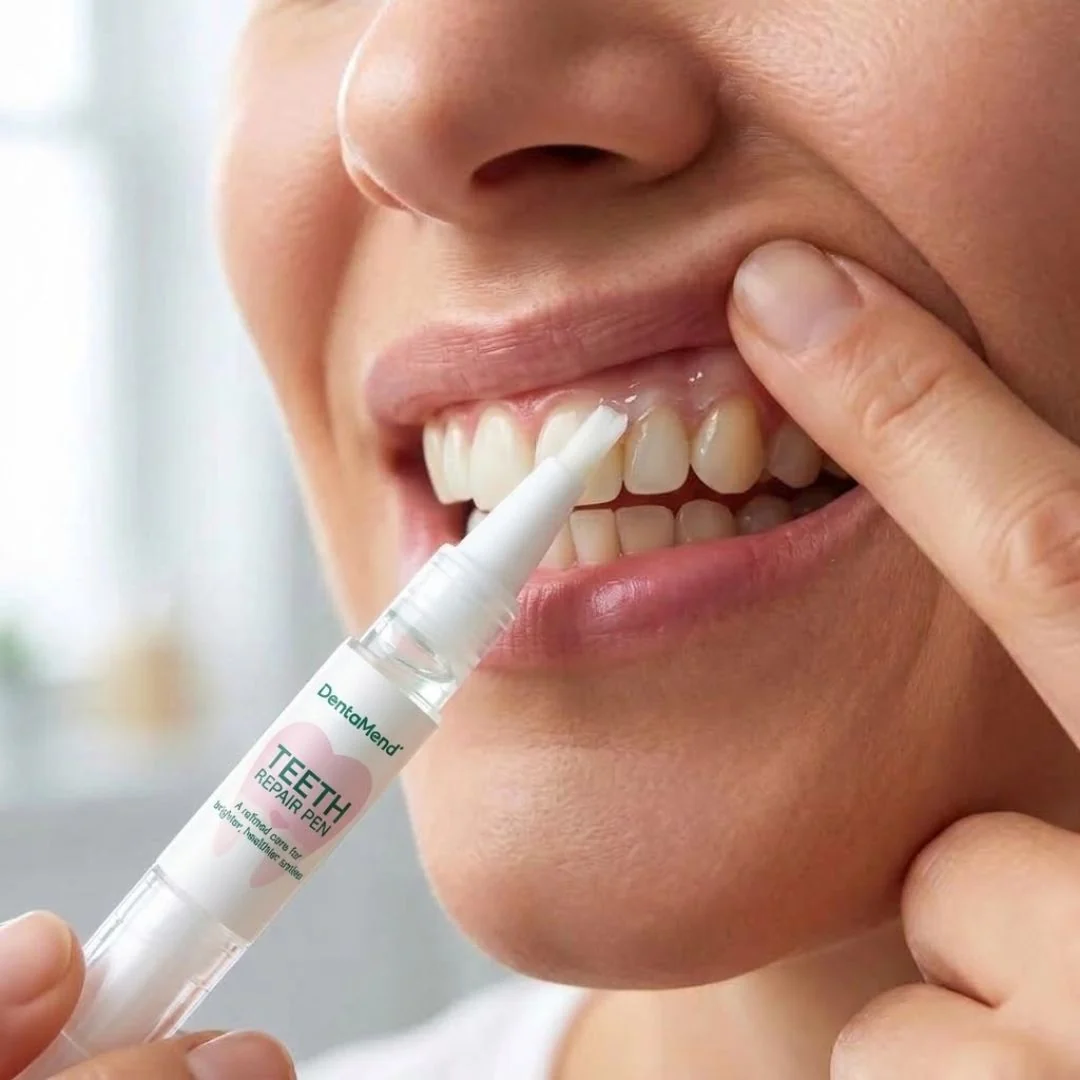 DentaMend combination of mineral material, hyaluronic acid and a plant ingredient