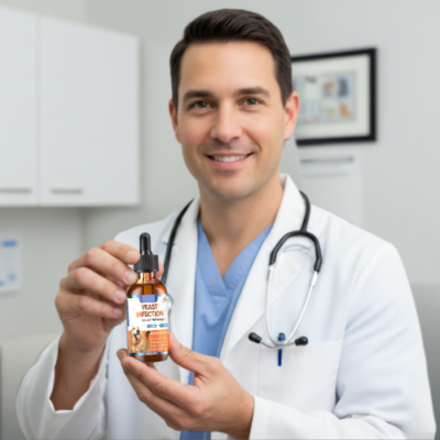 Yeast Infection Relief for Dogs som tillsats i hundens vatten