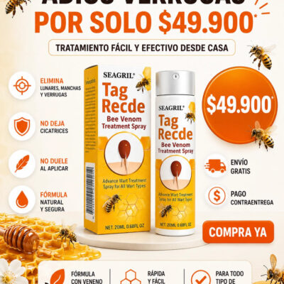Tag Recede preparación tópica en formato spray