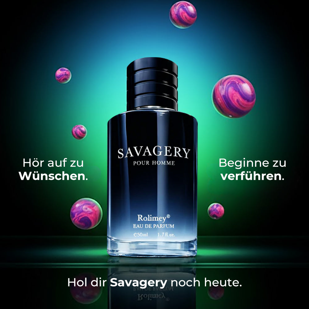 Rolimey Savagery Homme Parfüm mit Moschus und Ambergris als Basisnoten