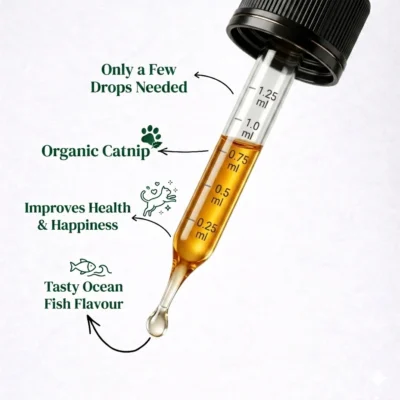 Pynklily Purr Drops with carbon dioxide-extracted catnip
