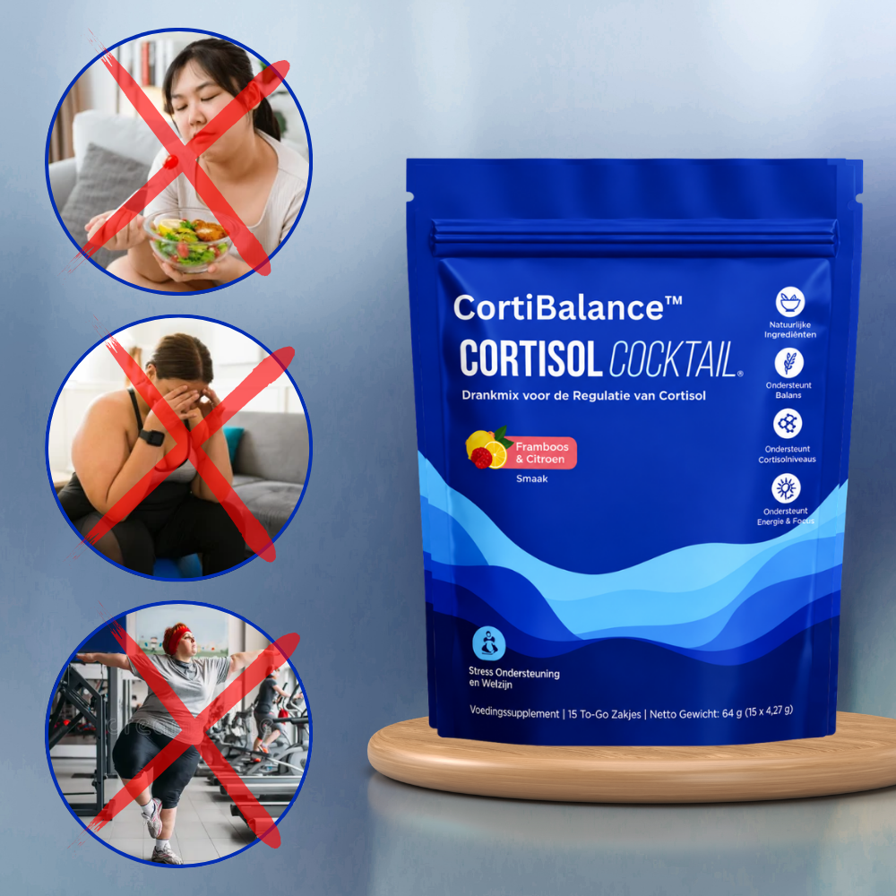 CortiBalance zakje om apart mee te nemen tijdens werk of reizen